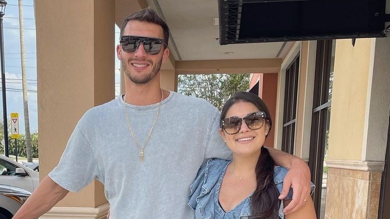 Loren & Alexei wearing sunglasses