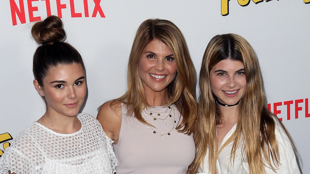 Lori Loughlin with daughters