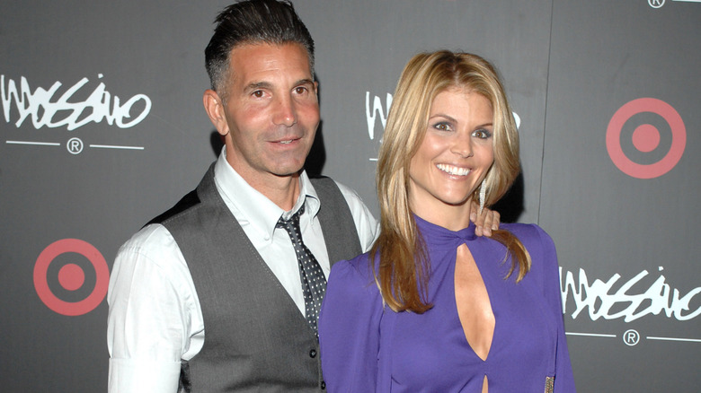 Mossimo Giannulli and Lori Loughlin during LA Fashion Week Party dedicated to the former