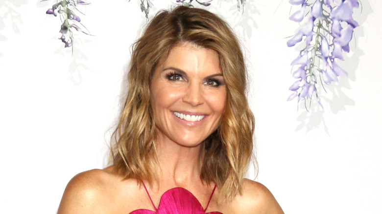 Lori Loughlin at a red carpet event in 2018