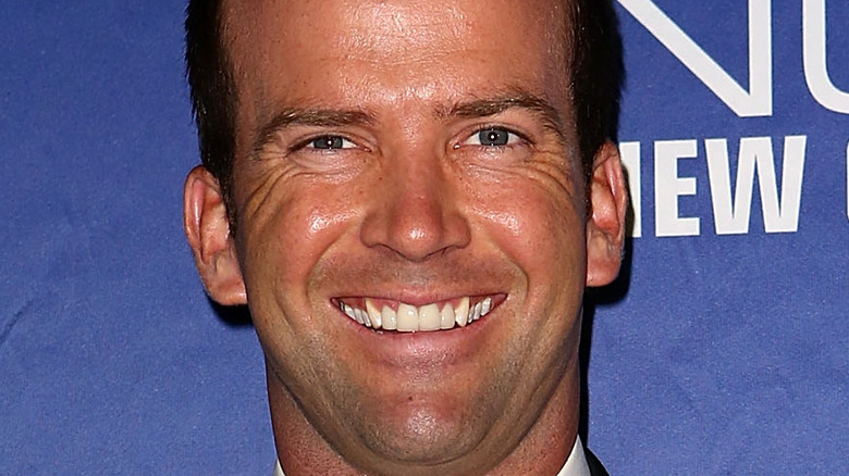 Lucas Black smiles on the red carpet