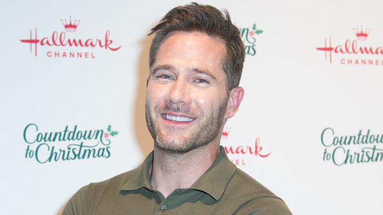 Luke Macfarlane attends Hallmark's Christmas Countdown