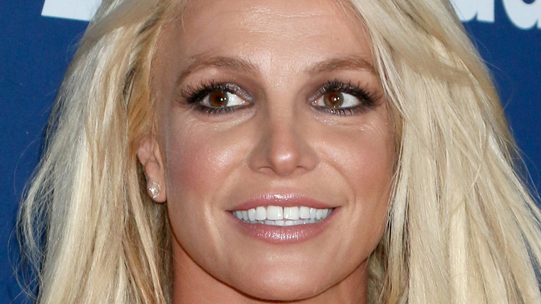 Britney Spears smiling