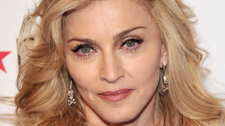 Madonna on the red carpet