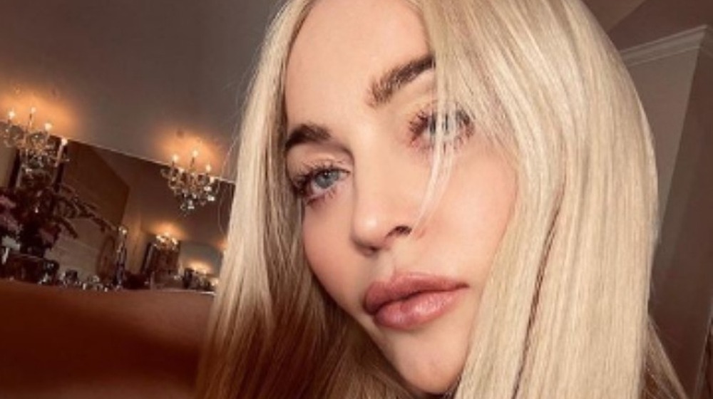 Madonna Instagram selfie