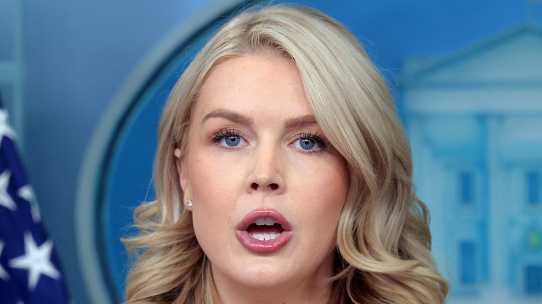 White House Press Secretary Karoline Leavitt in December 2025