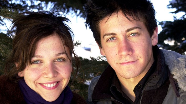Maggie and Jake Gyllenhaal as teenagers.