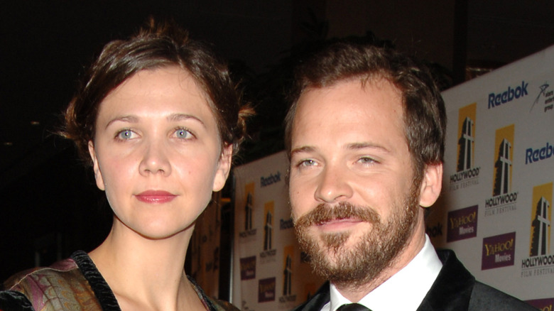 Maggie Gyllenhaal and Peter Sarsgaard on the red carpet in 2005