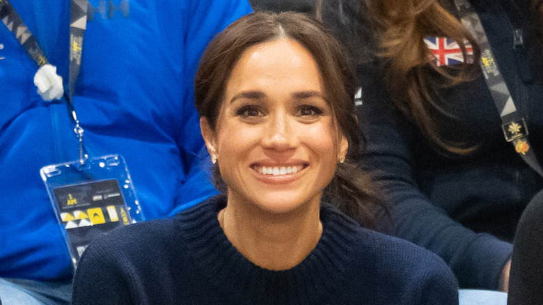 Meghan Markle smiling