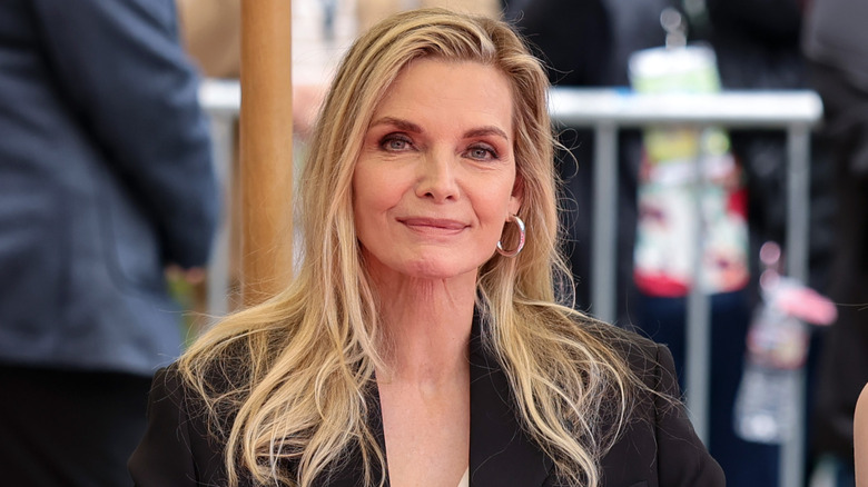Michelle Pfeiffer smiling