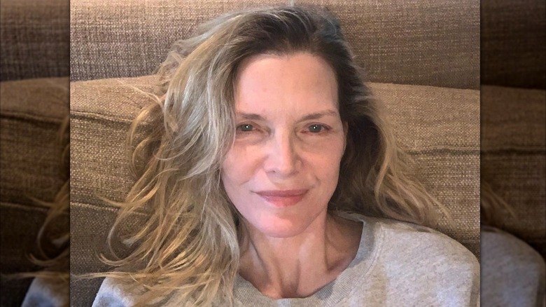 Michelle Pfeiffer smiling