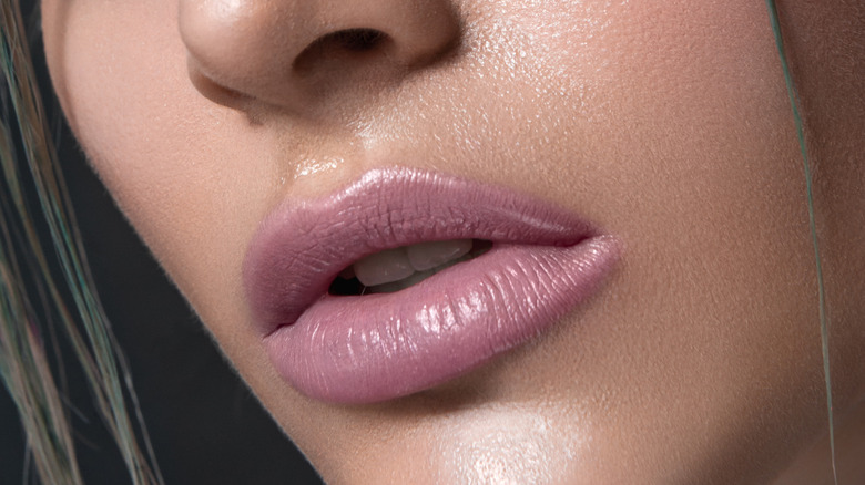millennial pink lipstick, a makeup trend this past decade