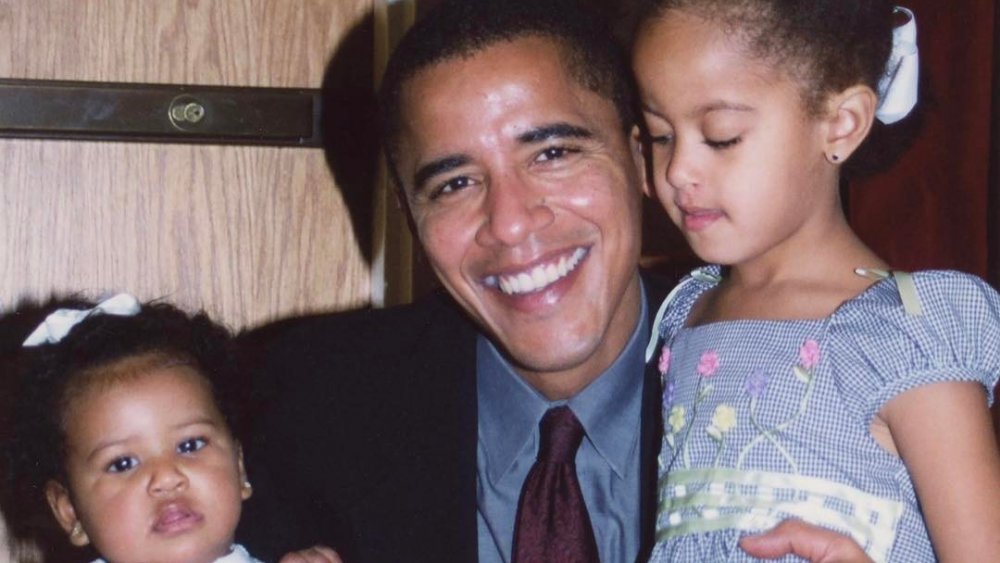 Sasha Obama, Malia Obama, Barack Obama