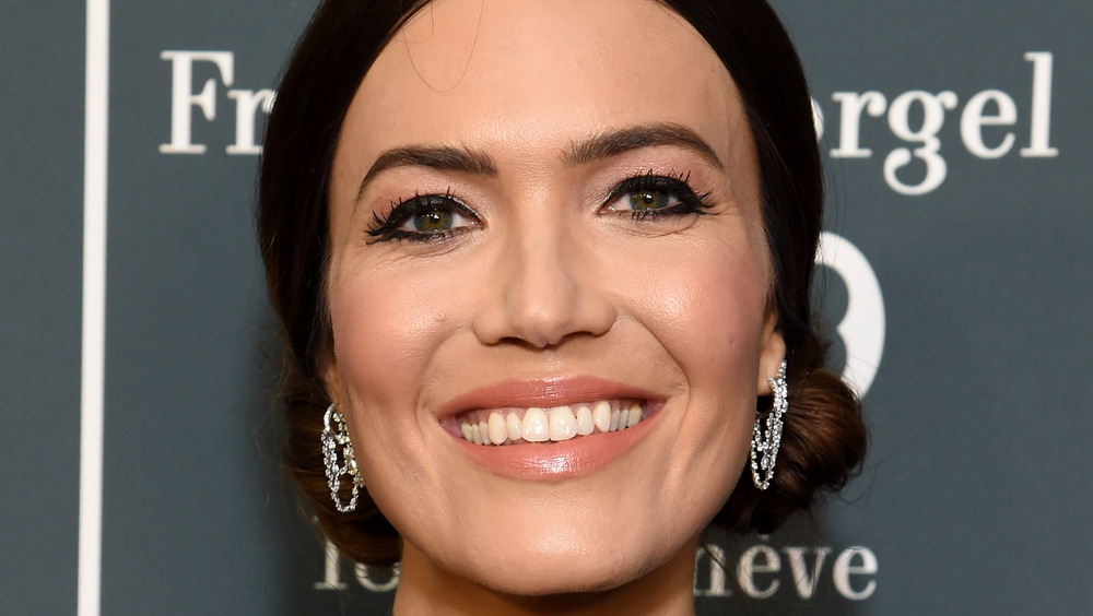 Mandy Moore smiling