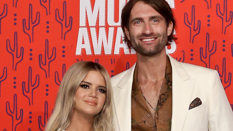 Maren Morris and Ryan Hurd at event