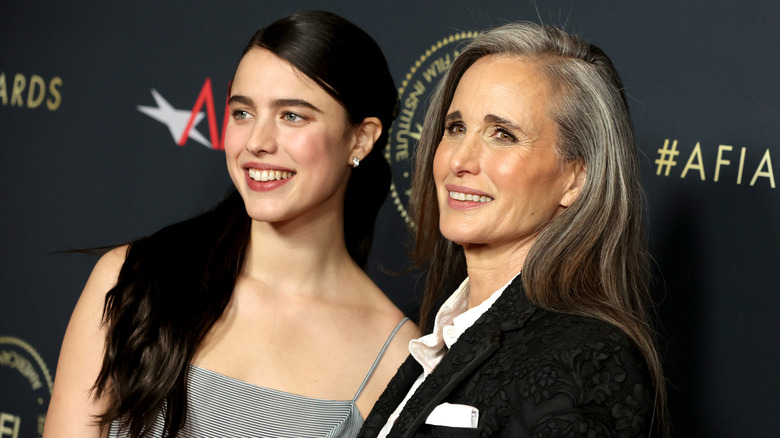 Andie MacDowell and Margaret Qualley