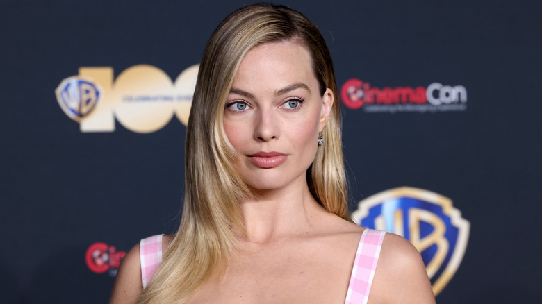 Margot Robbie at Barbie event