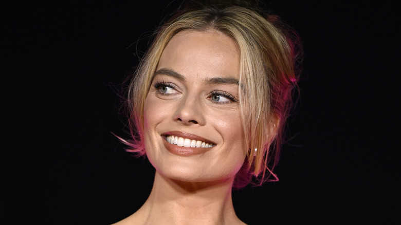 Margot Robbie smiling