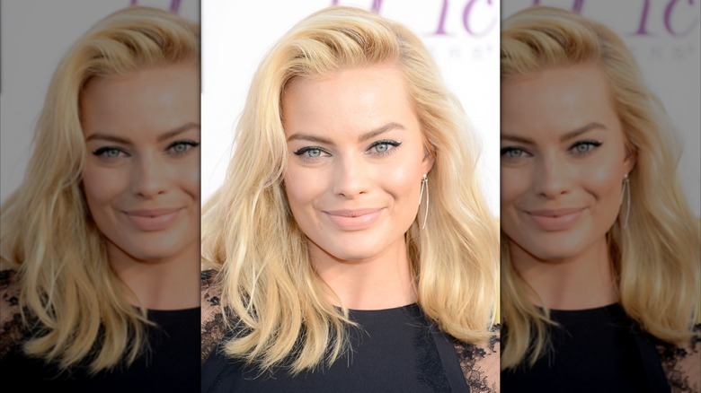 Margot Robbie smiling