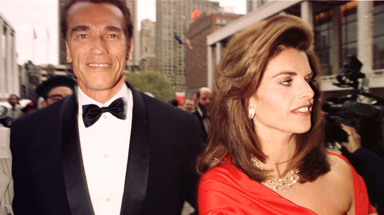 Arnold Schwarzenegger and Maria Shriver together