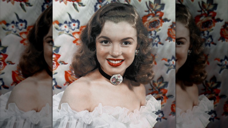 Marilyn Monroe smiling