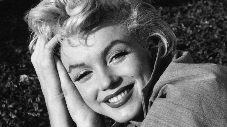 Marilyn Monroe smiling 