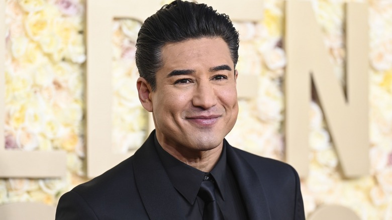 TV host Mario Lopez smiling