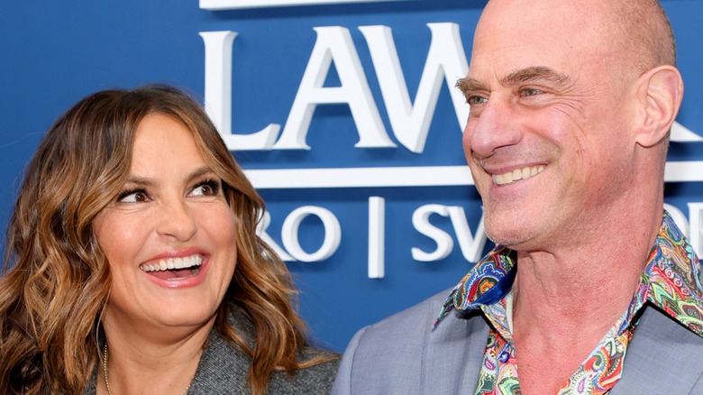 Mariska Hargitay and Christopher Meloni 