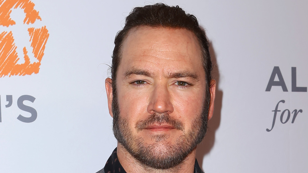 Mark Paul Gosselaar straight faced with facial hair