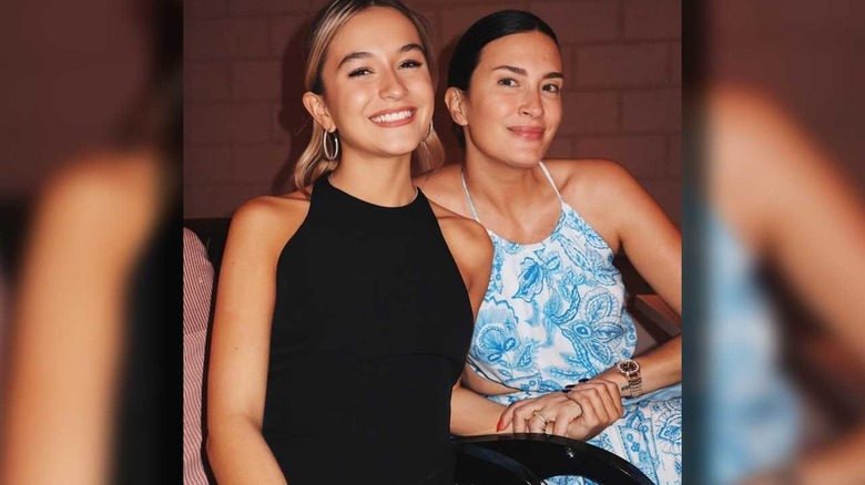 Ella Wahlberg and her mom, Rhea Durham in an Instagram post