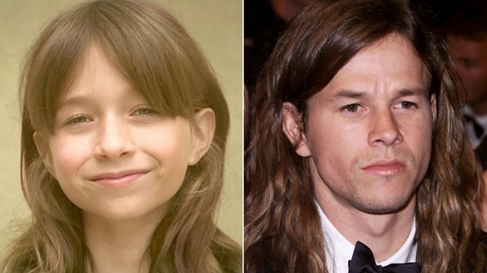 Mark Wahlberg and daughter Grace looking a lot alike