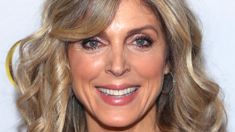 Marla Maples smiling