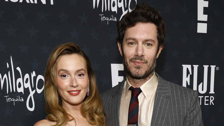 Leighton Meester and Adam Brody
