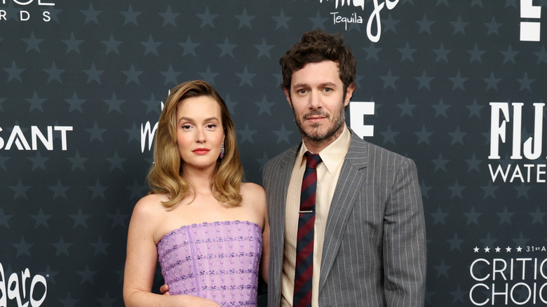 Leighton Meester and Adam Brody