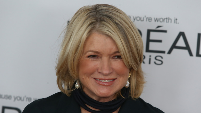 Martha Stewart smiling