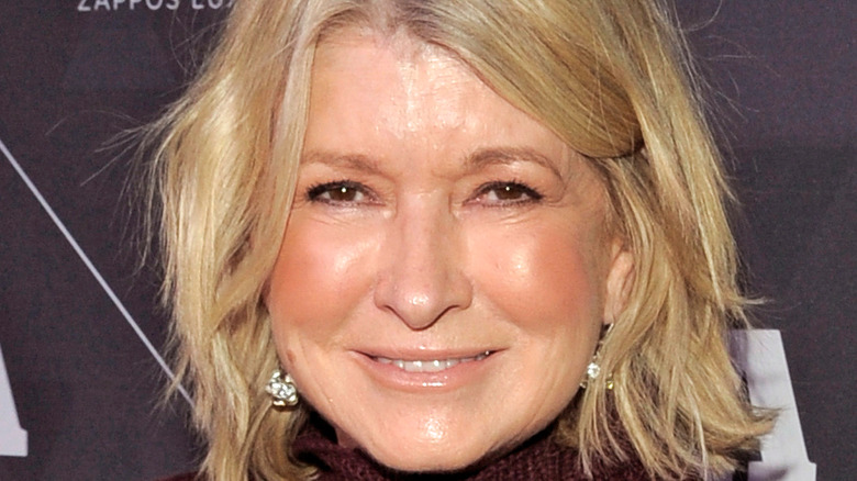 Martha Stewart smiling