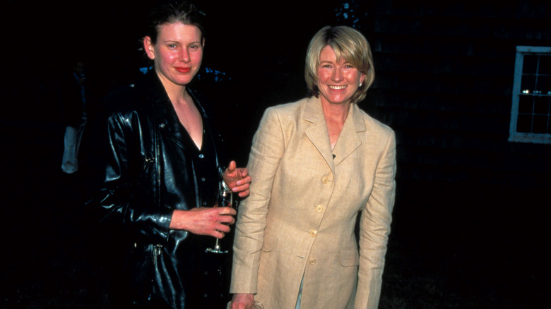 Martha Stewart & daughter Alexis at unident. event