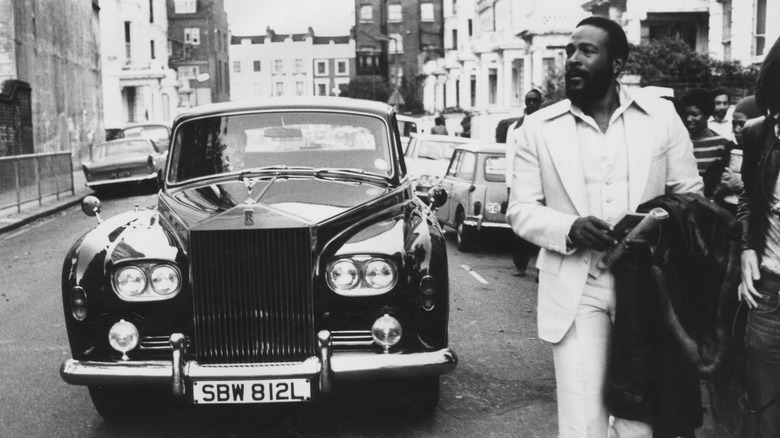 Marvin Gaye walking