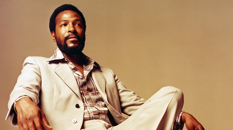 Marvin Gaye performing