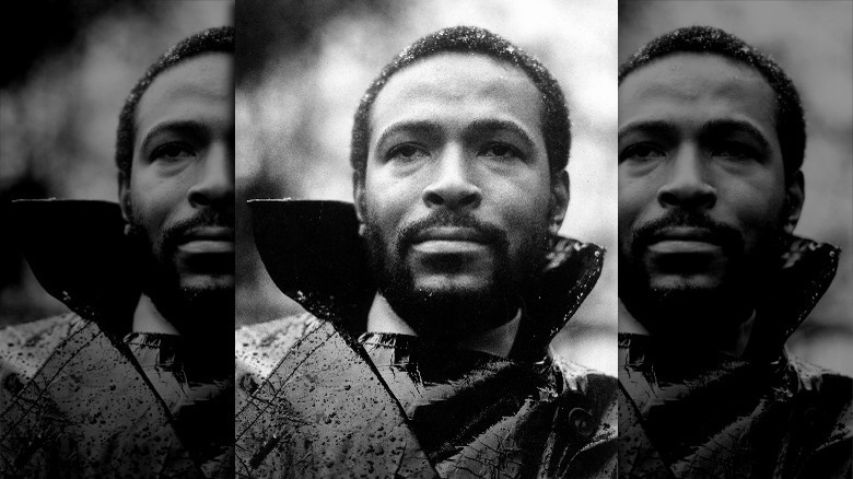 Marvin Gaye posing