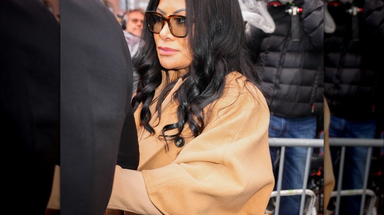 Jen Shah outside the courthouse