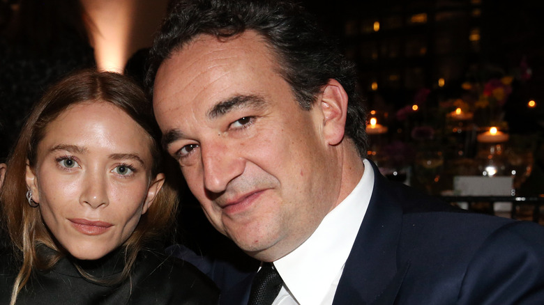 Mary-Kate Olsen with Olivier Sarkozy