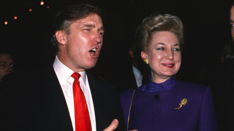 Donald Trump and Maryanne Trump