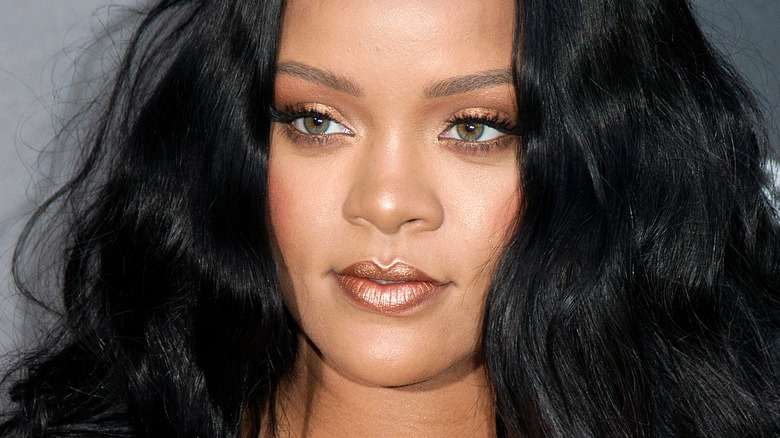Rihanna at fenty event