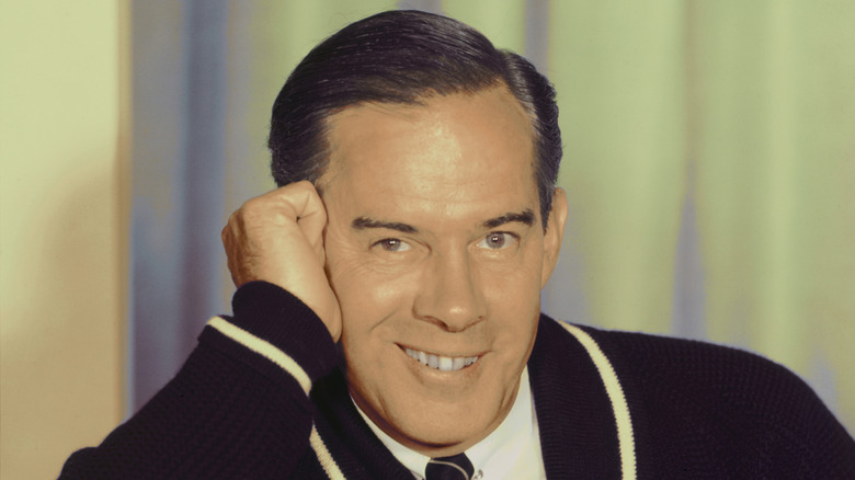Harry Morgan posing