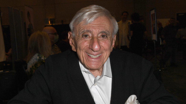 Jamie Farr smiling in 2022