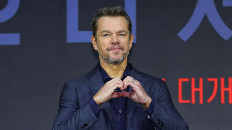 Matt Damon at a Seoul press conference for "The Odyssey" on August 3, 2026