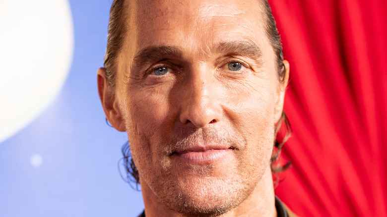 Matthew McConaughey on the red carpet