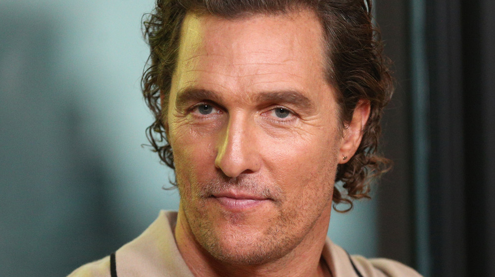 Matthew McConaughey onstage