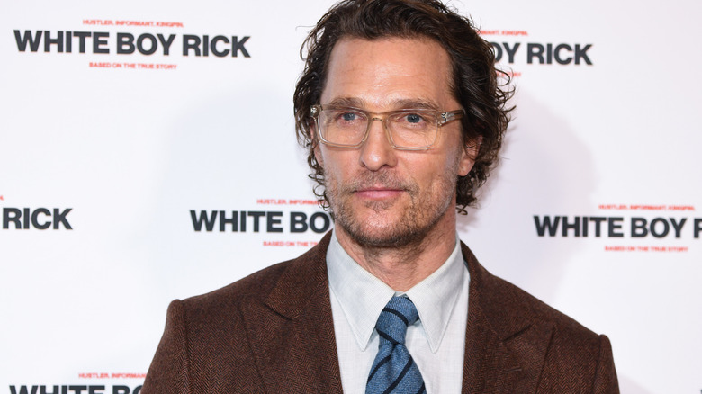 Matthew McConaughey at a movie screening 